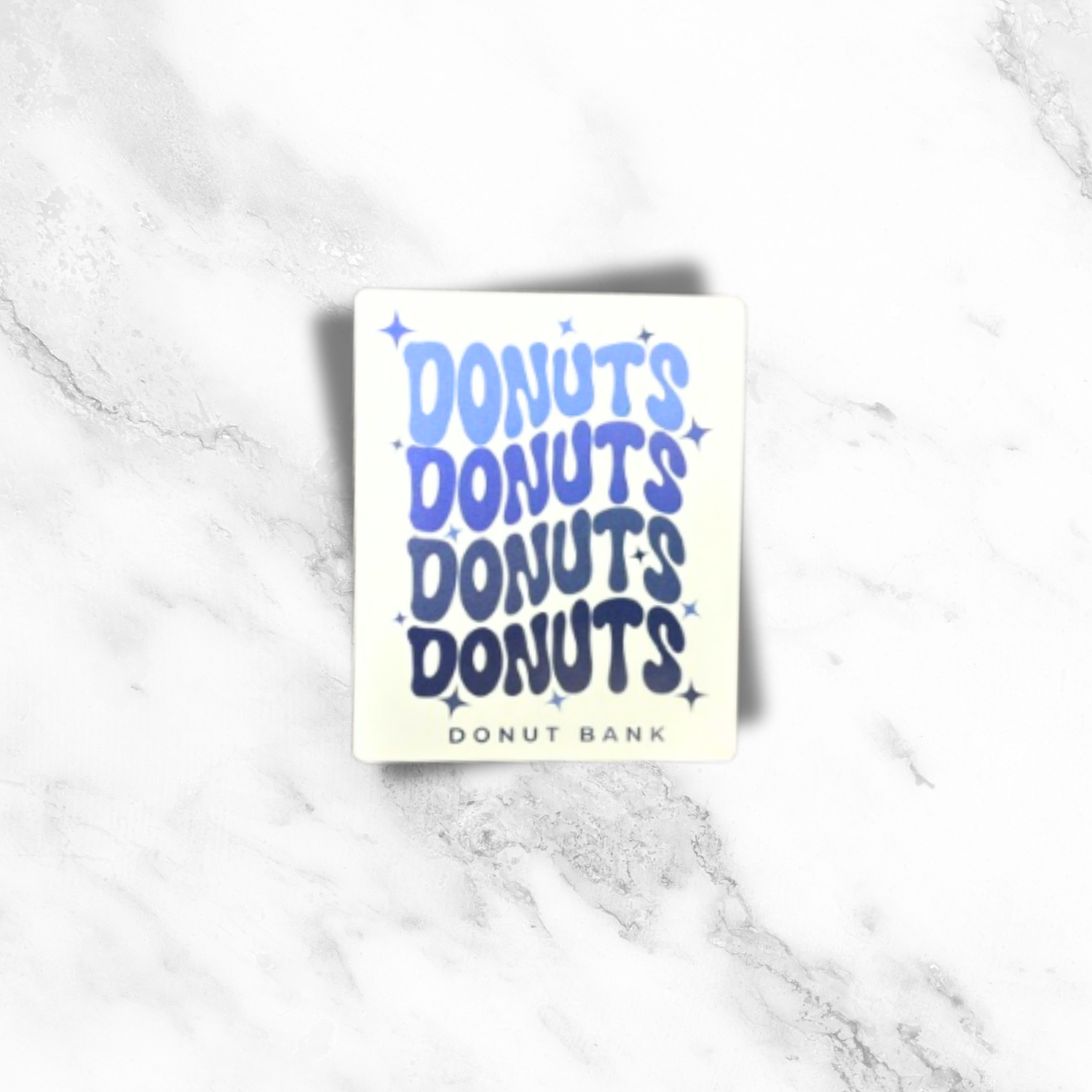 Donut Bank Donuts Sticker