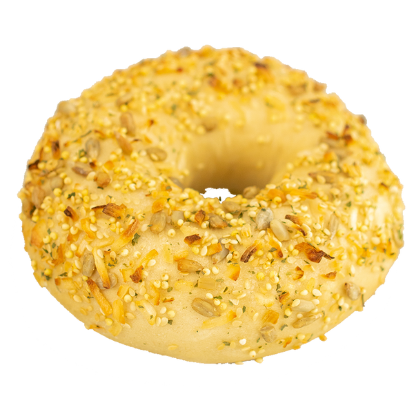 Everything Bagel Coffee & Donuts Donut Bank