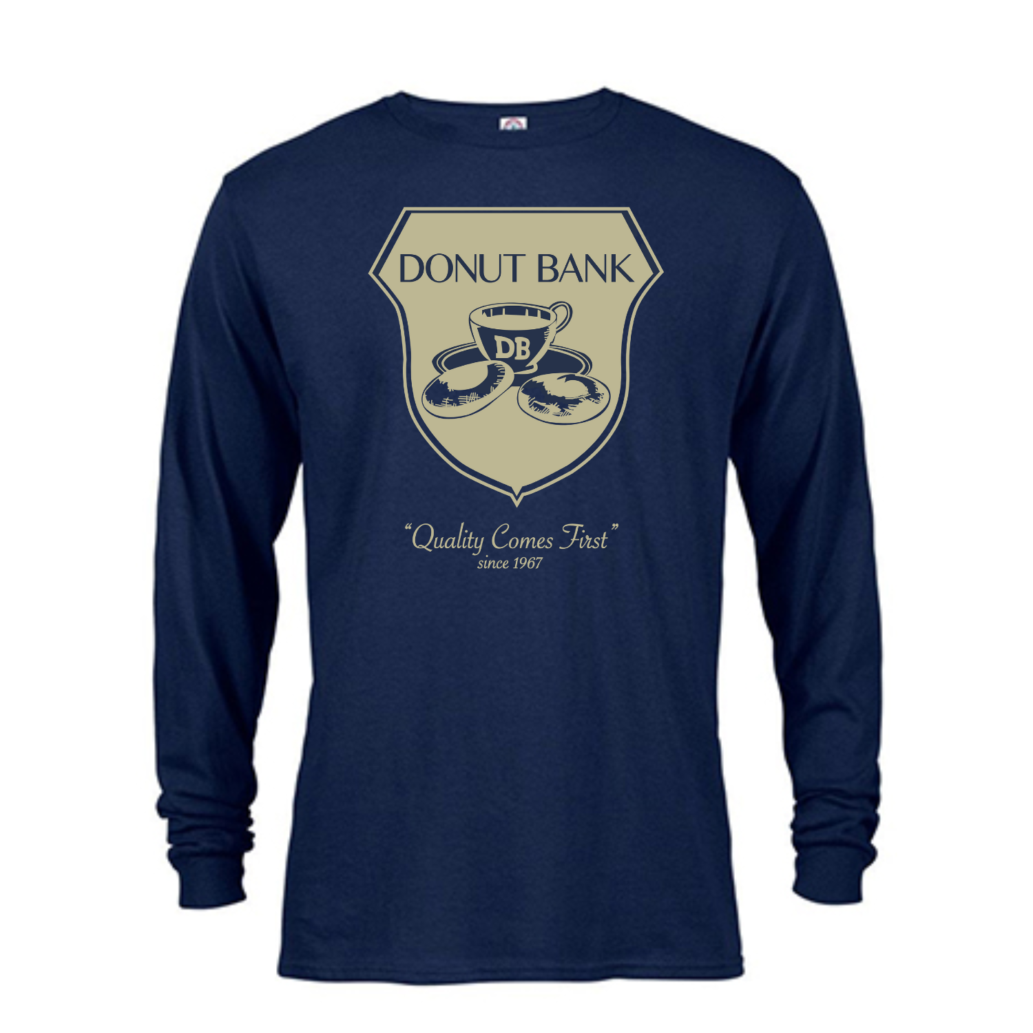 Navy Donut Bank T-Shirt